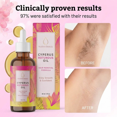 Cyperus Rotundus Oil for Hair Reduction